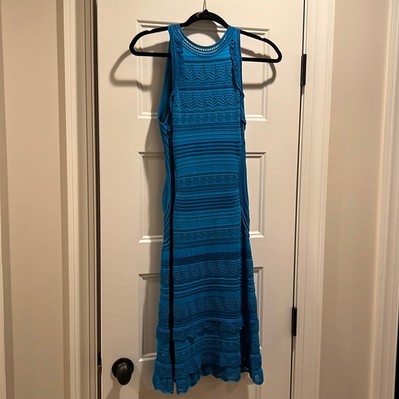 Roberto Cavalli 40 blue dress - Picture 1 of 4